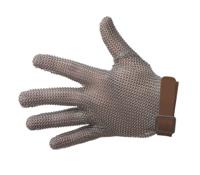 0gcm1320000000 Manulatex GCM Brown Stainless Steel Puncture & Tear Resistant Gloves, Size 2XS