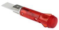 c0276aanaa Arcolectric (Bulgin) Ltd 0276 Series Red Neon Panel Mount Indicator, 230V ac, 9.5mm Mounting Hole Size, Solder Tab