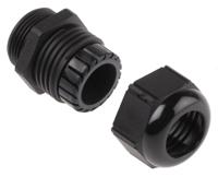 53111230 Lapp SKINTOP Series Black Polyamide Cable Gland, M25 Thread, 8mm min., 17mm max., IP66, IP68, IP69K