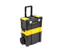 stst1-80151 Stanley Metal, Plastic Tool Box 2 Wheels, 47.5 x 63 x 47.5cm