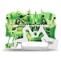 2001-1207 WAGO  TOPJOB S Series Green, Yellow, 1.5mm², 1-Level, Push-In Cage Clamp Termination, ATEX, EAC Ex, IECEx