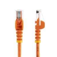 45pat10mor StarTech.com, 10m Cat5e, Orange RJ45 to Male RJ45 Male, U/UTP Unshielded, Terminated PVC Sheath