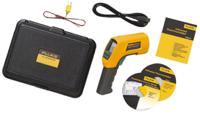 fluke-572-2 Fluke 572 Infrared Thermometer, -30°C Min, +1652 °F, +900°C Max, ±1 % Accuracy, °C and °F Measurements With RS
