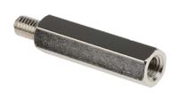 806-6641 RS PRO Standoff, M5 x M5 Thread, 30mm Body, Brass, Male/Female, 8mm Stud