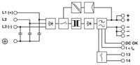 2320827 Phoenix Contact QUINT POWER Switched Mode DIN Rail Power Supply, 320 → 575V ac ac Input, 48V dc dc Output, 20A