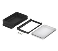 48336451hmt2 Bopla BoVersa Series Black, Transparent Polycarbonate General Purpose Enclosure, 258 x 140 x 66.5mm
