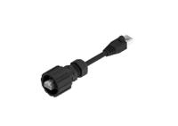 17-101254 Amphenol CONEC17 -101, 5m Cat5e, Black RJ45 to Male RJ45 Male, UTP Unshielded, Terminated