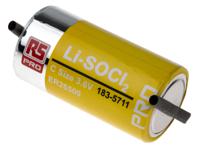 183-5711 RS PRO 3.6V Lithium Thionyl Chloride C Battery