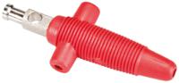 931667101 Hirschmann Test & Measurement Red Male Banana Plug - Solder, 60V dc