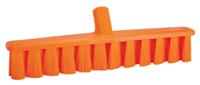 31737 Vikan Broom, Orange With PET Bristles