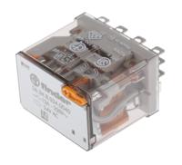 563480240040 Finder Plug In Power Relay, 24V ac Coil, 12A Switching Current, 4PDT