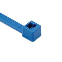 111-00698-t30r-etfe-bu HellermannTyton Cable Tie, High Chemical Resistance, 150mm x 3.5 mm, Blue ETFE, Pk-100