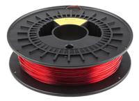 891-9280 RS PRO 1.75mm Translucent Red PET-G 3D Printer Filament, 500g