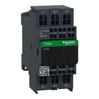 lc1d123ed Schneider Electric LC1D Contactor, 48 V dc Coil, 3-Pole, 12 A, 5.5 kW 48 V, 1 NO/1 NC, 690V