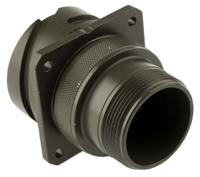 97b-3100a-28-21s Amphenol Limited, 97B, Brass 37 Way Wall Mount MIL Spec Circular Connector Receptacle, Socket Contacts,Shell Size 28,