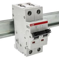 2cds252001r0084-s202-c8 ABB System Pro M Compact S200 MCB, 2P, 8A Curve C, 400V AC, 125V DC, 10 kA Breaking Capacity