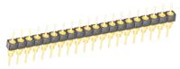 bbs-120-g-a Samtec BBS Series Straight Through Hole Pin Header, 20 Contact(s), 2.54 mm Pitch, 1 Row, Unshrouded