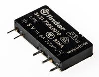 345170050010 Finder PCB Mount Power Relay, 5V dc Coil, 6A Switching Current, SPDT