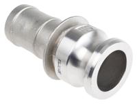 307-285 RS PRO Hose Connector, Straight Camlock Adaptor 1-1/2in 1-1/2in ID, 17 bar