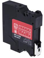 189-0537 RS PRO DIN Rail Mount Industrial Ethernet Switch, 5 RJ45 Ports, 1000Mbit/s Transmission, 5 → 30V dc