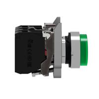 xb4bw13b5 Schneider Electric Harmony XB4 Series Illuminated Push Button, Panel Mount, 22mm Cutout, SPDT