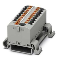 3273242 Phoenix Contact Distribution Block, 19 Way, 4mm², 24A, 690 V, Grey