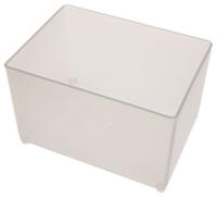 119306 Raaco Transparent PP Compartment Box, 69mm x 79mm x 109mm