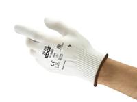 76200090 Ansell EDGE 76-200 White Nylon Nylon Glove, Size 9, Nitrile Foam Coating