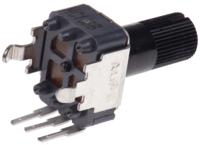 rk09k1130081 Alps Alpine RK09K 10kΩ Rotary Potentiometer 1-Gang, Panel Mount (Through Hole), RK09K1130081