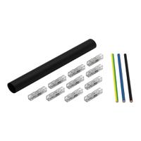 207-5485316-000 WAGO Cable Repair set Black, Polyolefin, 6mm