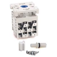 194l-e12-8251 Allen Bradley Switch Disconnector, 6 Pole, 12A Max Current, 12A Fuse Current