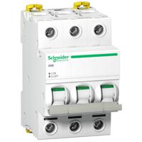 a9s65340 Schneider Electric 3P Pole DIN Rail Isolator Switch - 40A Maximum Current, IP20