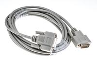 1656288 Phoenix Contact Male 15 Pin D-sub to Female 15 Pin D-sub Serial Cable, 5m PVC