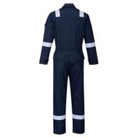fr51n-xl Portwest Navy Reusable Coverall, XL