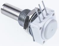 14910f0gjsx10254ka Vishay 149 250kΩ Rotary Potentiometer 1-Gang, Panel Mount (Through Hole), 14910F0GJSX10254KA
