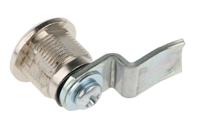b236086 Euro-Locks a Lowe & Fletcher group Company Camlock, 12.8mm Panel-to-Tongue, 16.3 x 14.1mm Cutout, Key Unlock