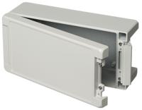 00125235 Bopla Bocube Alu Series Light Grey Aluminium Enclosure, IP66, IP68, IP69, IK07, IK08, Light Grey Lid, 259 x 128 x 90mm