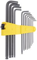 05021728001 Wera 13 piece L Shape Imperial Hex Key Set, 1 x 5/64x100 mm, 1 x 3/32x112 mm, 1 x 7/64x119 mm, 1 x 1/8x126 mm, 1 x