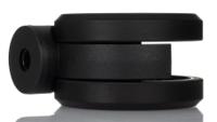 7495000 Rittal CP Series Castor for Use with Chiller, Data Rack, Enclosure Type VX, IW, PC, SE, TP Pedestals, TS, 0 x 125 x 0mm