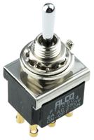 ftt0904 TE Connectivity Toggle Switch, Panel Mount, On-Off-(On), DPDT, Solder Terminal, 125V ac