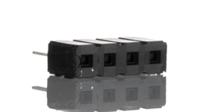 ces-104-01-t-s Samtec CES Series Straight Through Hole Mount PCB Socket, 4-Contact, 1-Row, 2.54mm Pitch, Solder Termination