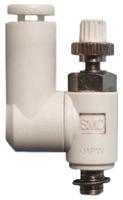 as1301f-m3-04 SMC AS Series Threaded Speed Controller, M3 x 0.5 Male Inlet Port x M3 x 0.5 Male Outlet Port x 4mm Tube Outlet Port