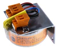 sfb0075-400-12 Nuvotem Talema 400V ac, ±12V ac Toroidal Transformer, 75VA 1 Output