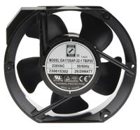 175-9789 RS PRO Axial Fan, 230 V ac, AC Operation, 383.9m³/h, 29W, 120mA Max, IP55, 172 x 150 x 51mm