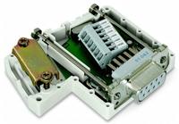 750-963 WAGO 9 Way D-sub Connector Socket