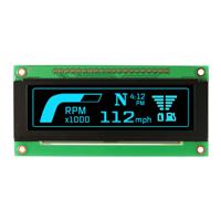 nhd-28-25664ucb2 NEWHAVEN DISPLAY INTERNATIONAL 2.8in Blue OLED Display Serial/Parallel Interface