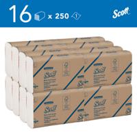 1804 KLEENEX Kleenex Ultra Interfold Hand Towels Multifold White Paper Towel, 235 x 230mm, 4000 Sheets