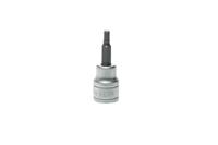 m381504-c Teng Tools 3/8 in Drive Bit Socket, Hex Bit, 4mm