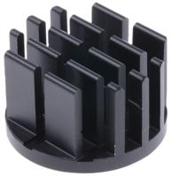 ick-led-r-235-x-14-g Fischer Elektronik Heatsink, Universal Round Alu, 19.16K/W, 23.5 (Dia.) x 14mm, Adhesive Foil, Conductive Foil
