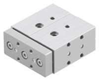 dfm-16-25-p-a-gf Festo Pneumatic Guided Cylinder - 170834, 16mm Bore, 25mm Stroke, DFM Series, Double Acting